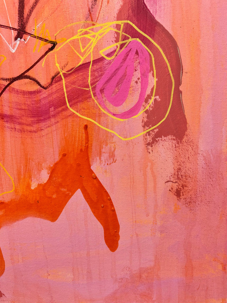 Affordable original abstract artworks under $500 by Marisa Gouda, full of heart and soul.